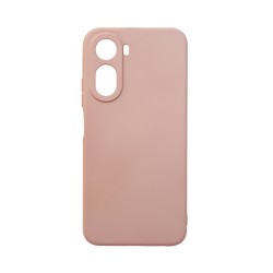 Capa de Silicone com Moldura de Câmera para Xiaomi Redmi A5 Rosa